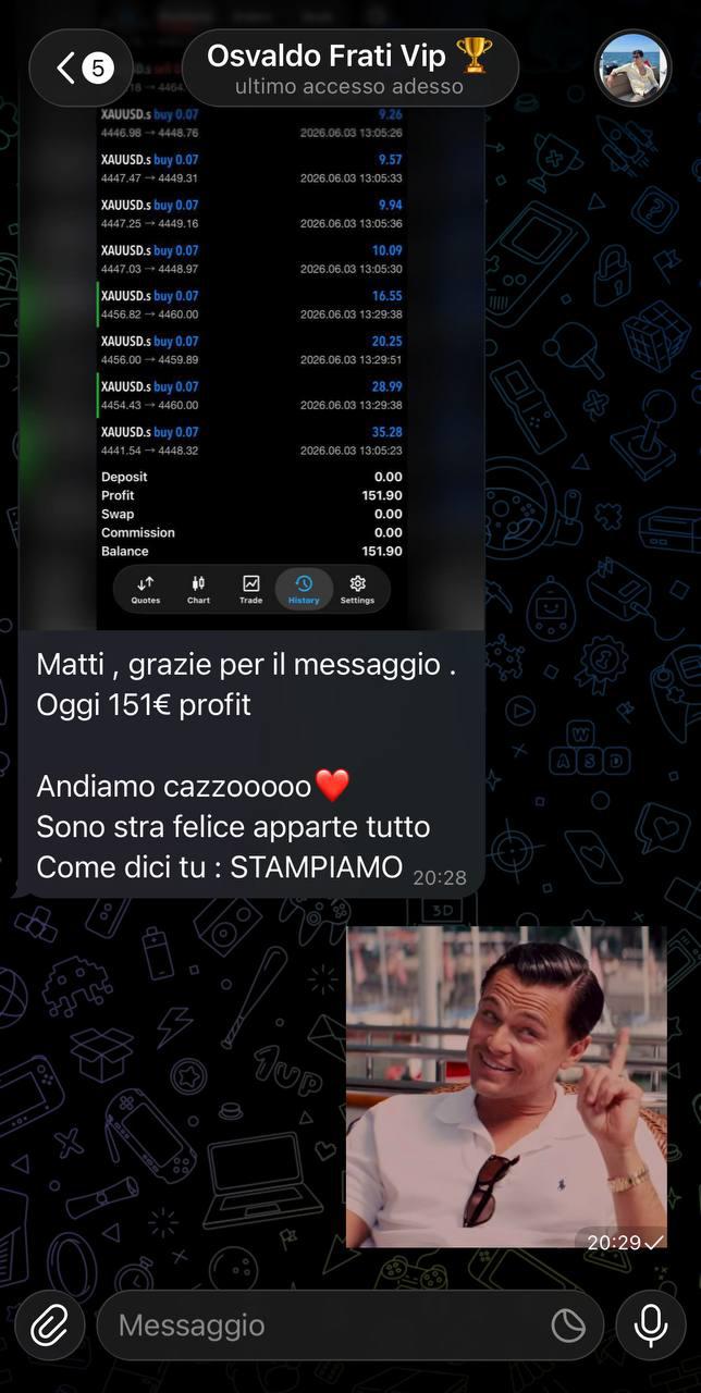 Risultato reale di Osvaldo Frati