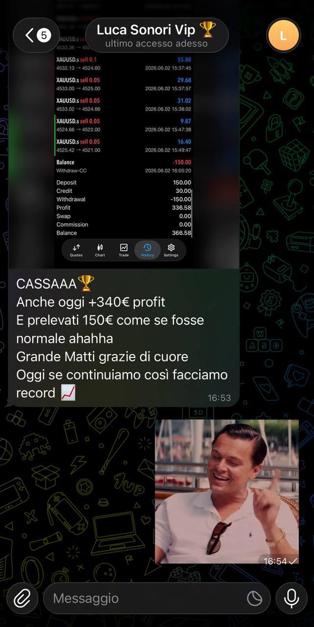 Risultato reale di Luca Sonori